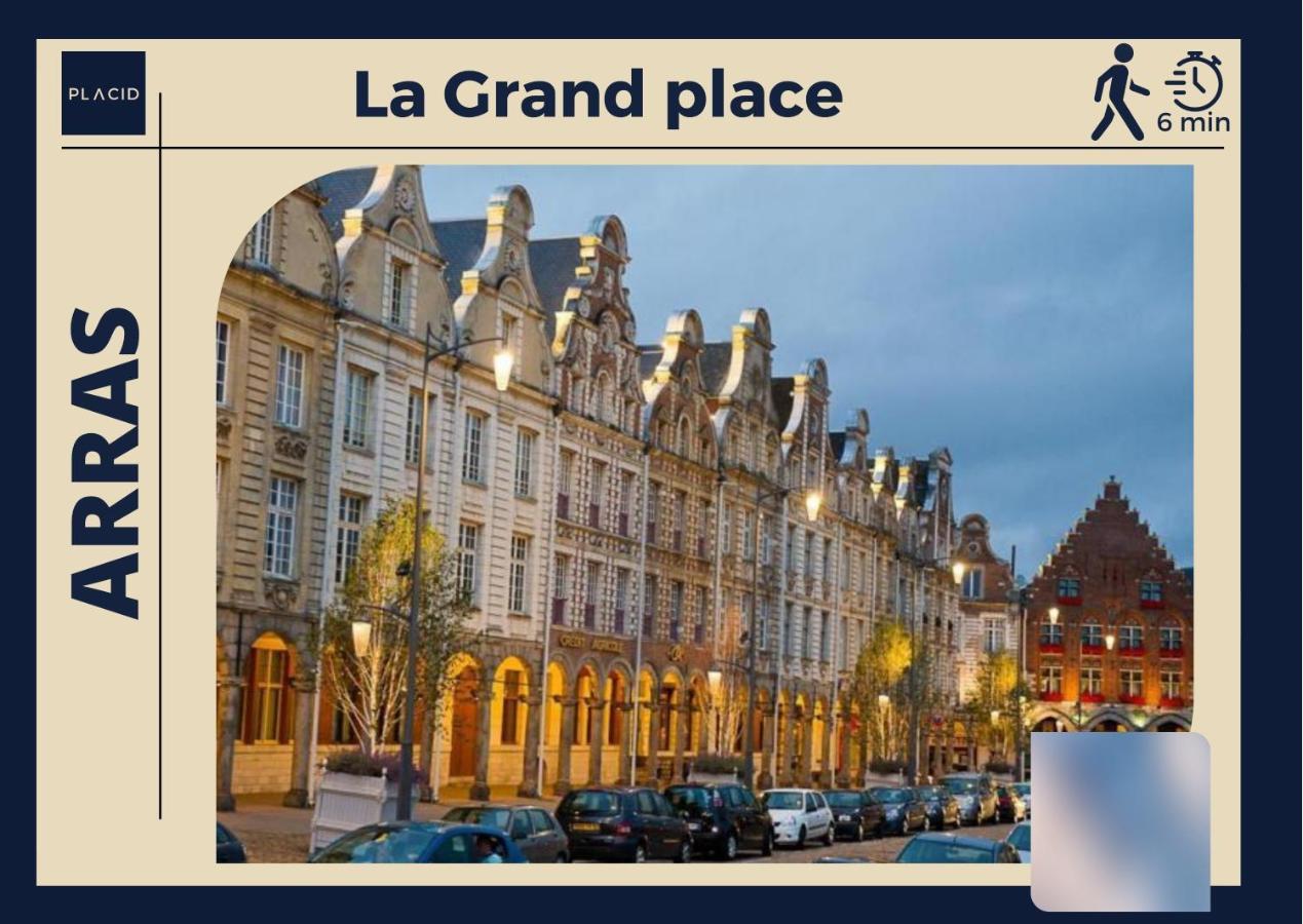 Le ScottmanHouse - Appartement privé - Centre ville - Gare - Wi-Fi Arras Esterno foto